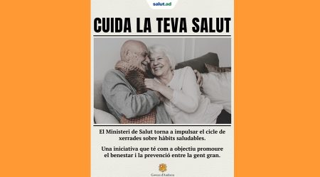 Cartell del cicle "Cuida la teva salut"