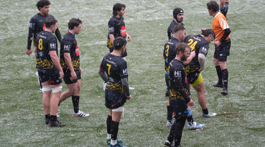 El Sènior B del VPC ha saldat el seu compromís amb victòria (VPC Andorra Rugby XV)