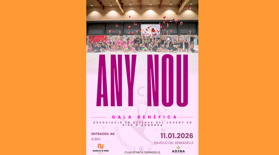 Cartell anunciant la gala benèfica