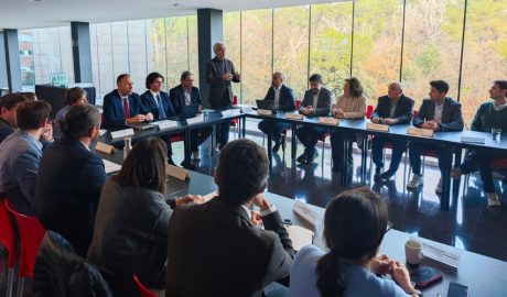 Imatge de la reunió celebrada, aquest dimecres, al CAR de Sant Cugat