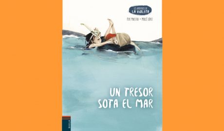 Portada del llibre infantil "Un tresor sota el mar"