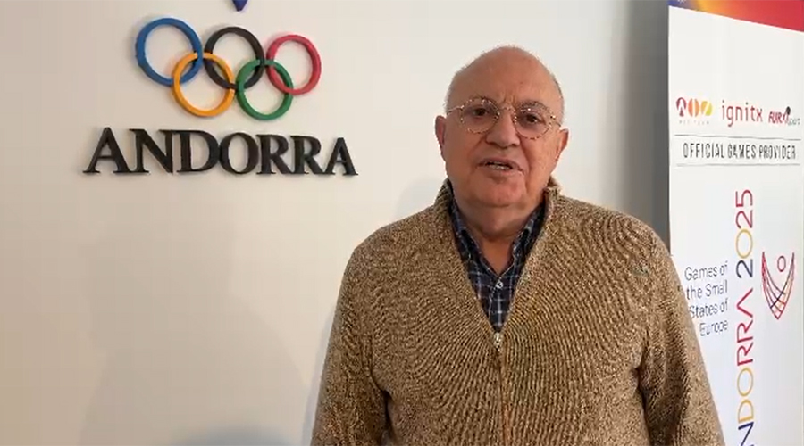 Xavier Espot Miró, president del Comitè Olímpic Andorrà (COA)