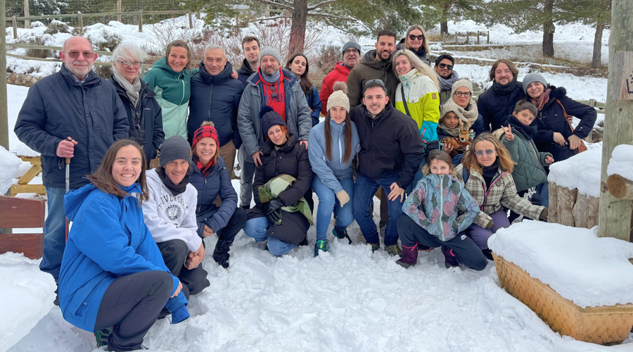 1a Trobada de Padrins i Padrines al Zoo del Pirineu. Foto: Zoo