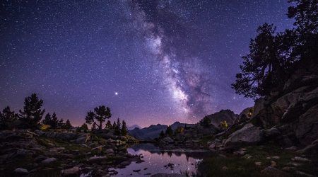 Amitges i Via Làctea - Parc Nacional d'Aigüestortes i Estany de Sant Maurici