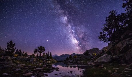 Amitges i Via Làctea - Parc Nacional d'Aigüestortes i Estany de Sant Maurici