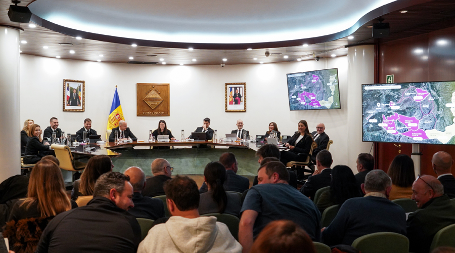 La sessió d'aquest dilluns a Encamp