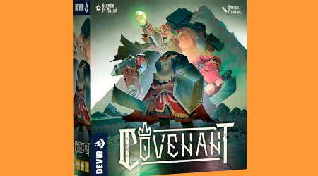 Capsa del joc de taula "Covenant"