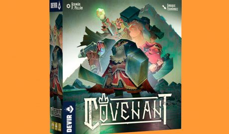 Capsa del joc de taula "Covenant"