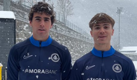 Entre d'altres, el FC Andorra ha fet arribar el seu suport als esportistes olímpics