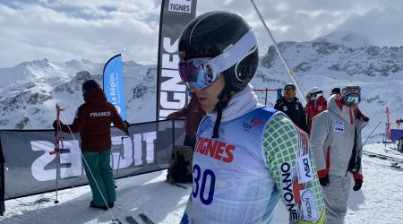 Roger Puig, aquest dimecres a Tignes