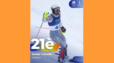 Destacat 21è lloc de Xavier Cornella als Jocs