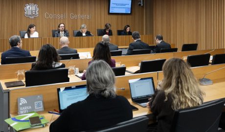 Jornada de treball del Grup Interparlamentari Andorra - San Marino