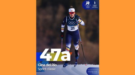 47è lloc de Gina del Rio en la prova d'aquest dimarts