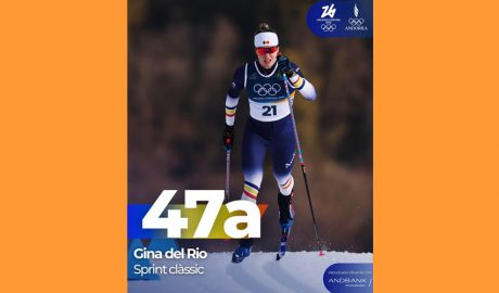 47è lloc de Gina del Rio en la prova d'aquest dimarts