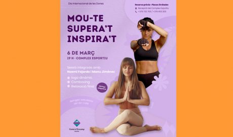 El cartell anunciador de l'activitat