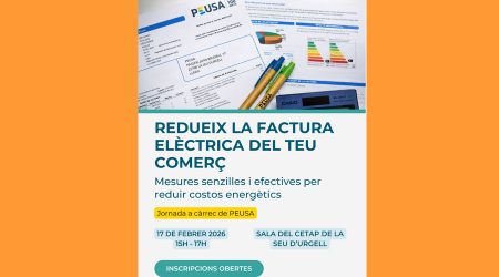 Cartell anunciant el taller