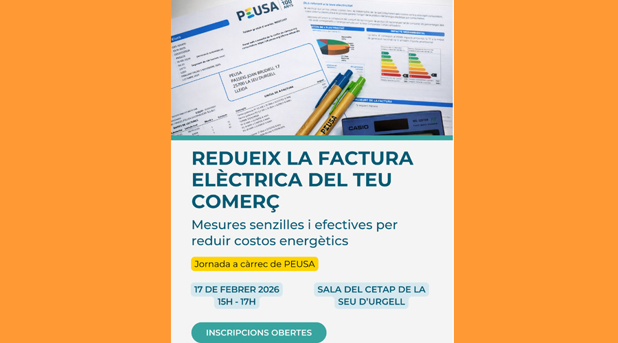 Cartell anunciant el taller