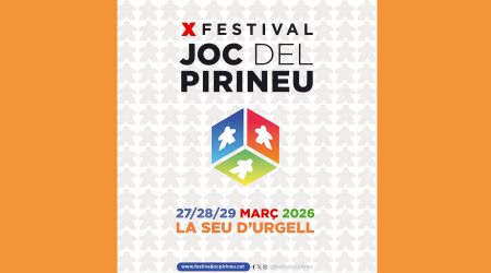 Cartell de la 10a edició del Festival del Joc del Pirineu