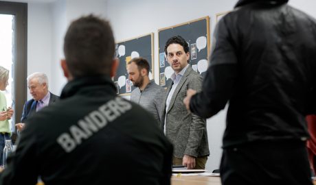 Guillem Casal a la reunió de la Comissió de seguiment de la pesca