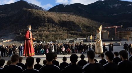 Els gegants també van ser protagonistes en aquestes jornades