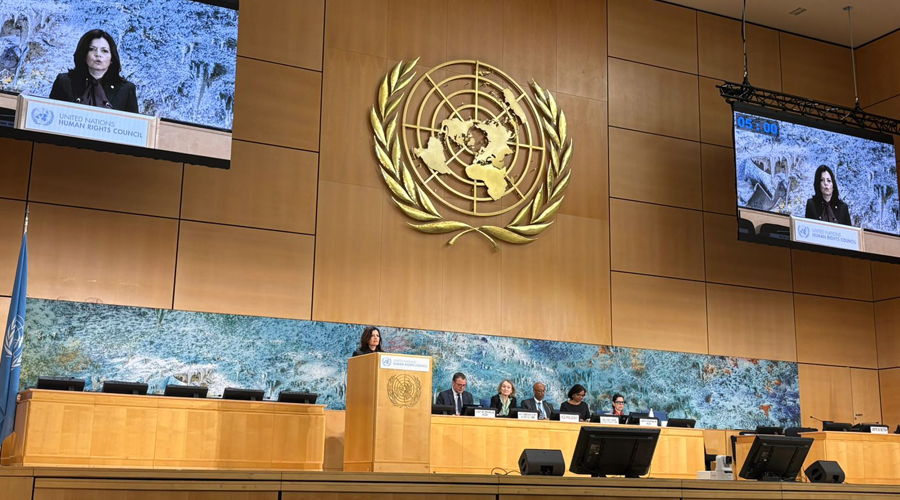 La intervenció de la ministra, Imma Tor