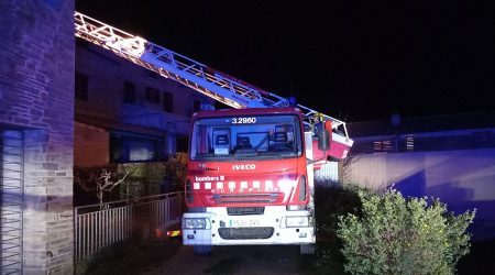 Intervenció dels Bombers per un incendi en una xemeneia a Fígols i Alinyà
