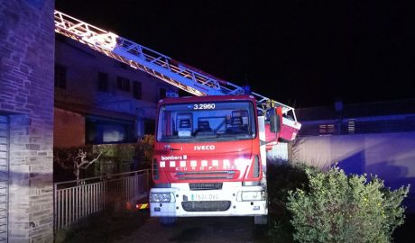 Intervenció dels Bombers per un incendi en una xemeneia a Fígols i Alinyà