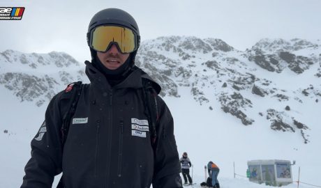 Joan Aracil hores d'abans d'entrar en acció