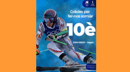 Top10 de Joan Verdú en el gegant dels Jocs Olímpics d'hivern