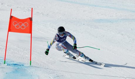 Jordina Caminal en una de les proves que ha disputat en aquests jocs