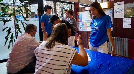 Benvinguda als treballadors interins d'estiu, l'any passat