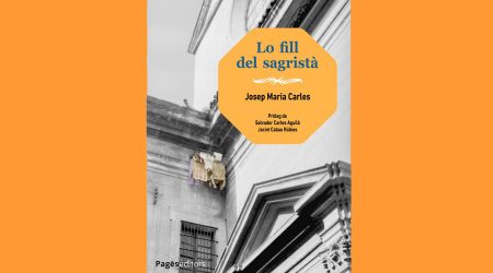 Portada del llibre 'Lo fill del sagristà', de Josep Maria Carles