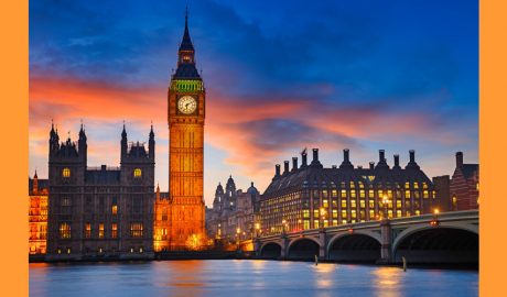 Imatge nocturna de la capital britànica