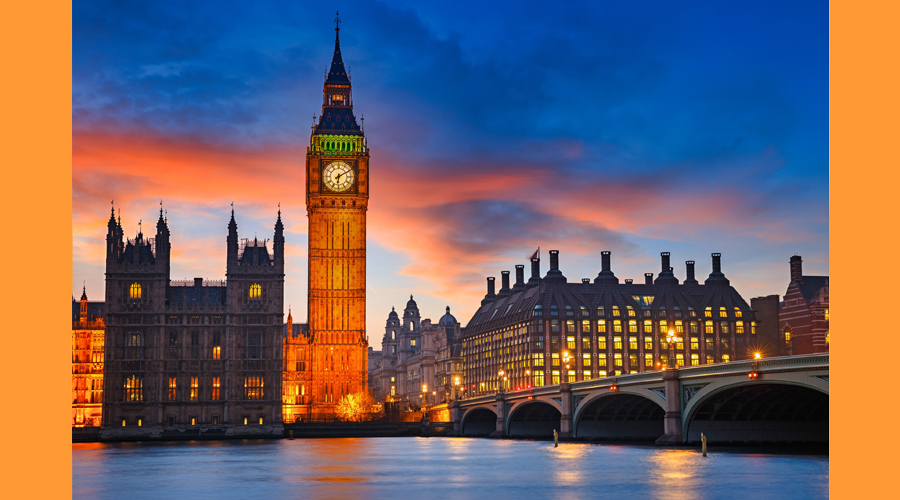 Imatge nocturna de la capital britànica