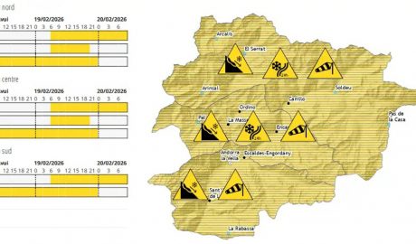 La neu i les ventades seran més accentuades en cotes altes