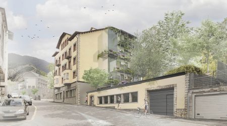 Render que il·lustra com quedarà l'immoble un cop reformat