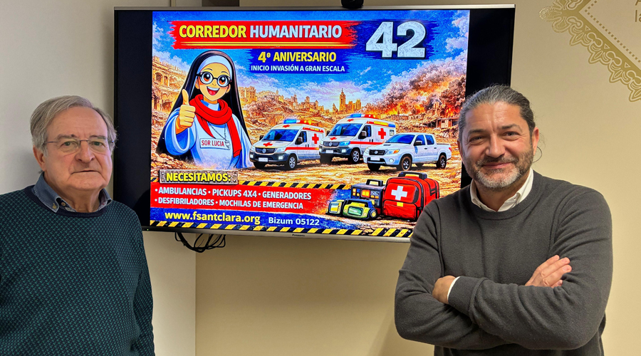 Suport de la Seu en l'ajut humanitari que canalitza Sor Lucía Caram