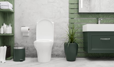 El vàter d'un lavabo