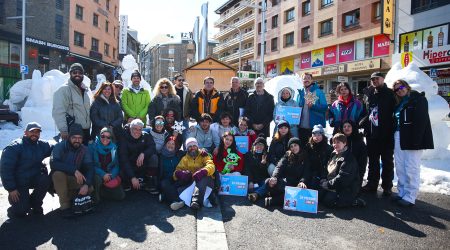 Hi ha hagut un gran nivell al concurs d'escultures de neu