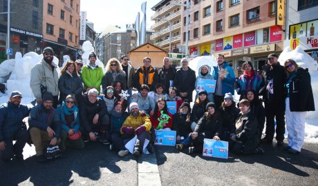 Hi ha hagut un gran nivell al concurs d'escultures de neu