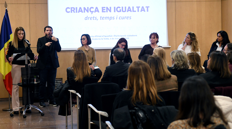 Acte del Govern amb motiu del 8M