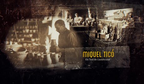 Imatge antiga que fa palesa la tradició terrissaire a la comarca