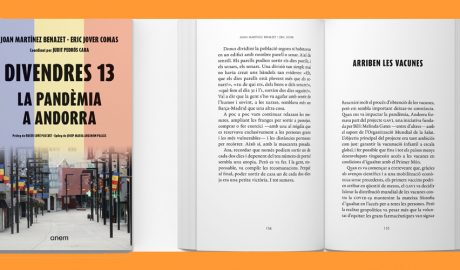 El llibre "Divendres 13. La pandèmia a Andorra"