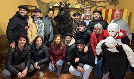 La delegació andorrana al Vallespir