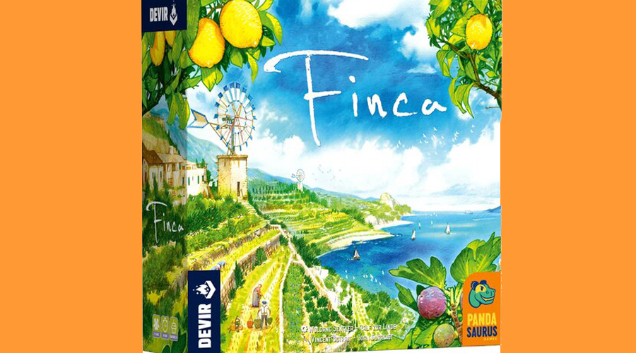 Capsa del joc "Finca"