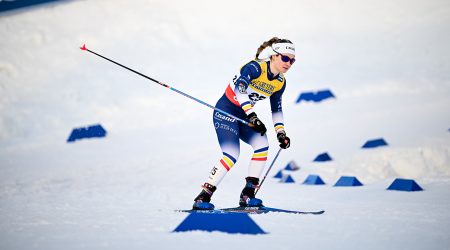 Gina del Rio, a Falun en la passada Copa del Món