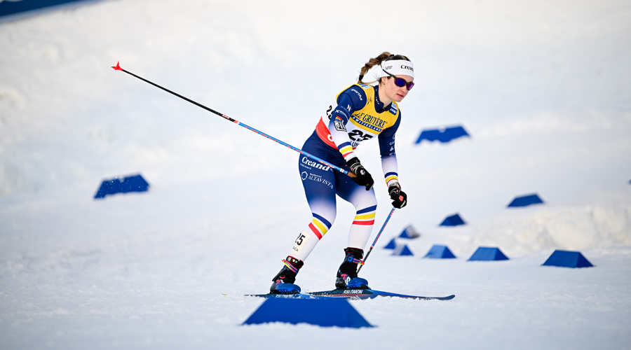 Gina del Rio, a Falun en la passada Copa del Món