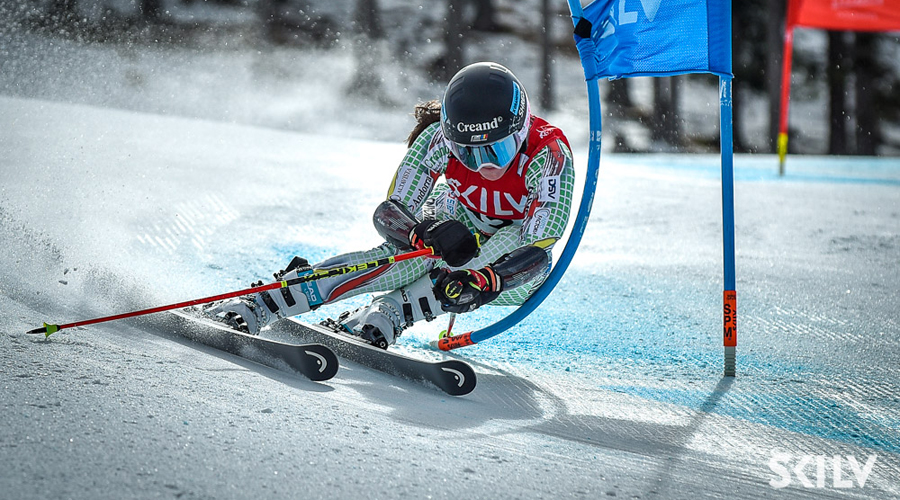 Íria Medina a Pozza di Fassa (Skilv)