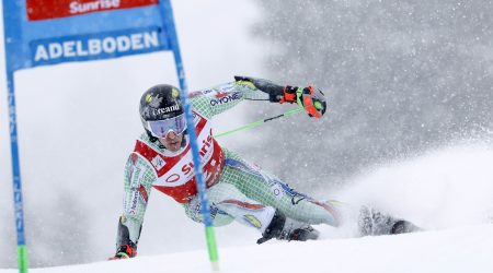 Joan Verdú, a Adelboden