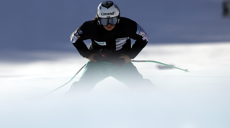 Jordina Caminal, aquest dijous al segon entrenament de Val di Fassa